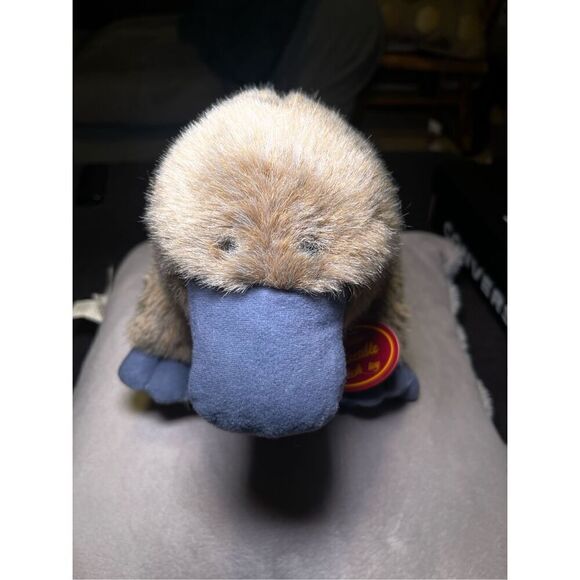 New Anico International Soft Blue Eyes 10” Platypus Plush Stuffed Animal - Picture 16 of 16
